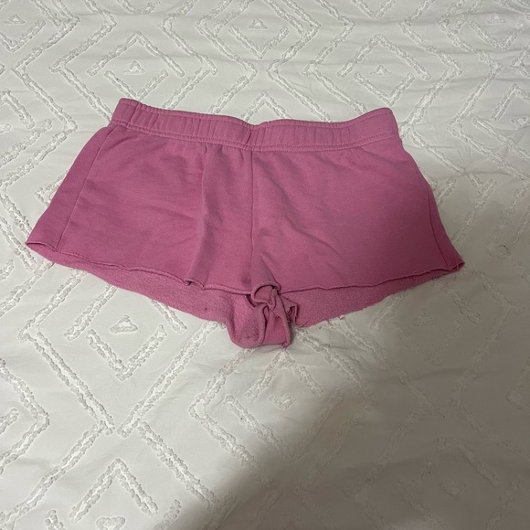 PacSun Pink Pacific Sunwear Mini Sweat Shorts - Picture 4 of 5